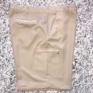 IZOD Golf Shorts, Size 42, Khaki